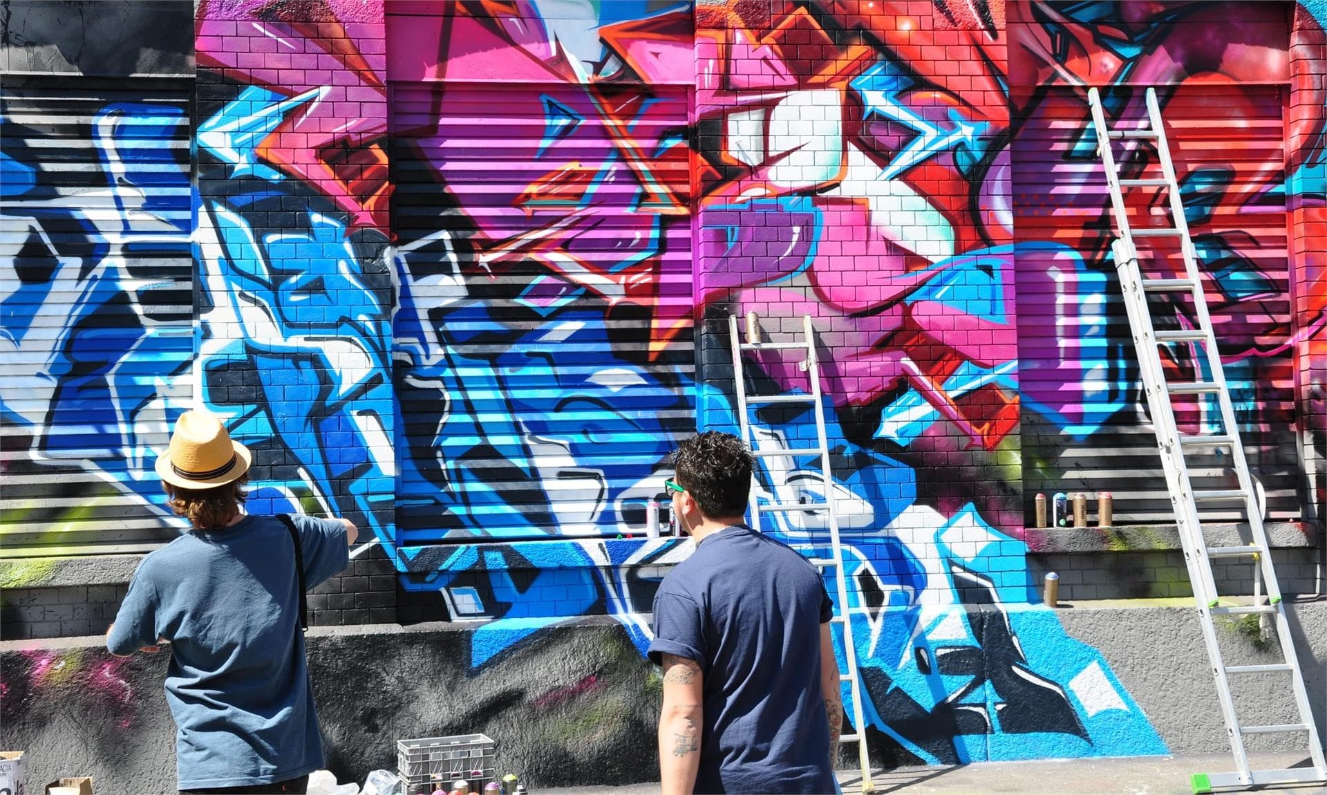 Eliminamos de tu fachada todas las pintadas y graffitis
