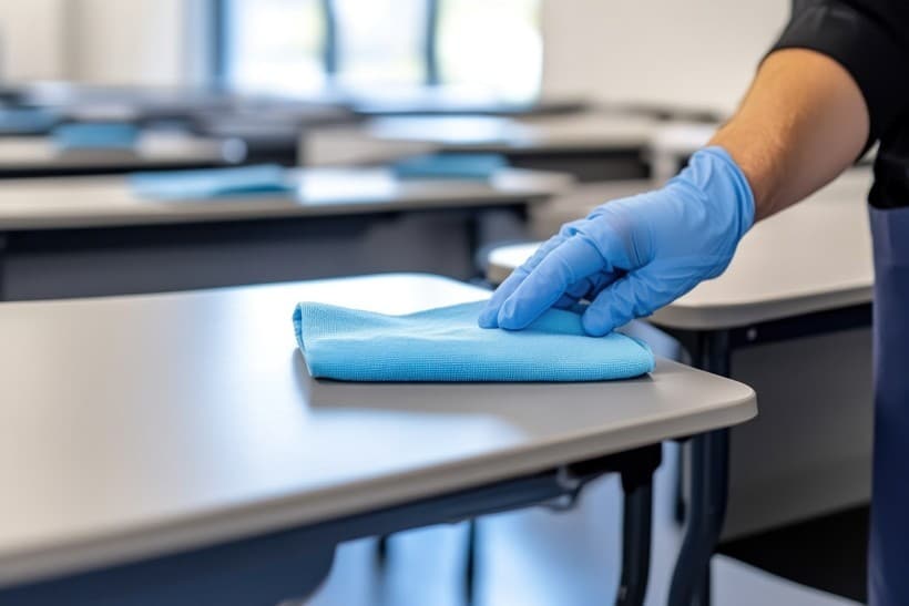 Limpieza de escuelas en Vigo